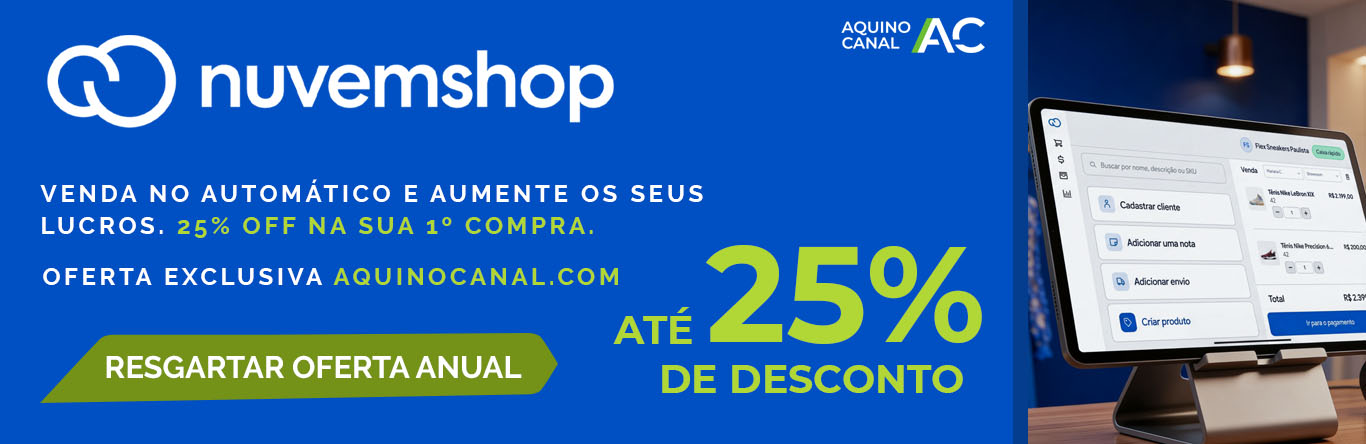 Banner Desconto Exclusivo Nuvemshop